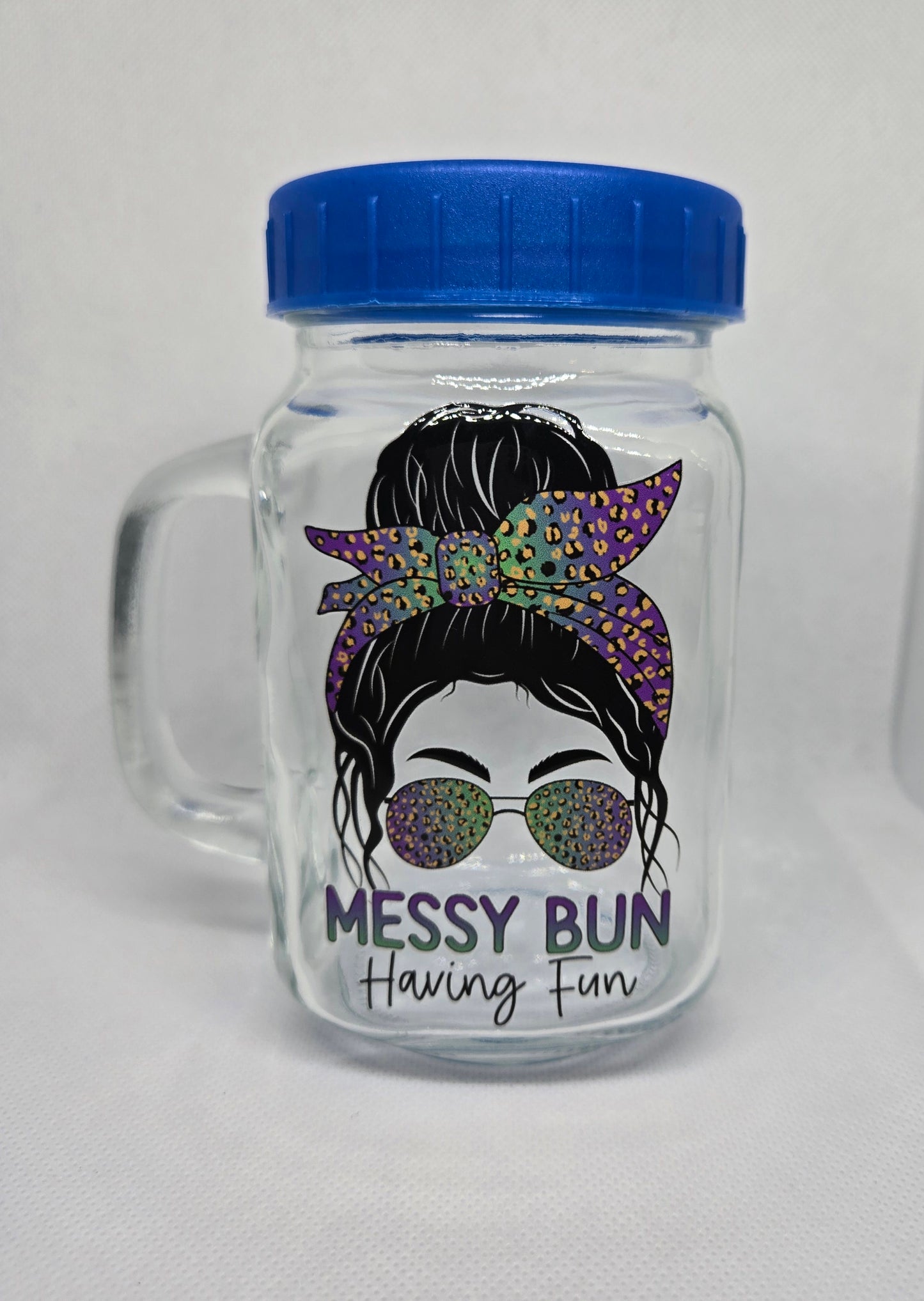 Messy Bun having fun Jar