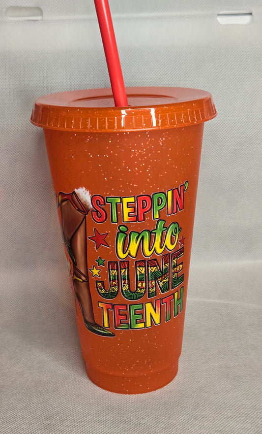 Stepping into Juneteenth Cold Cup