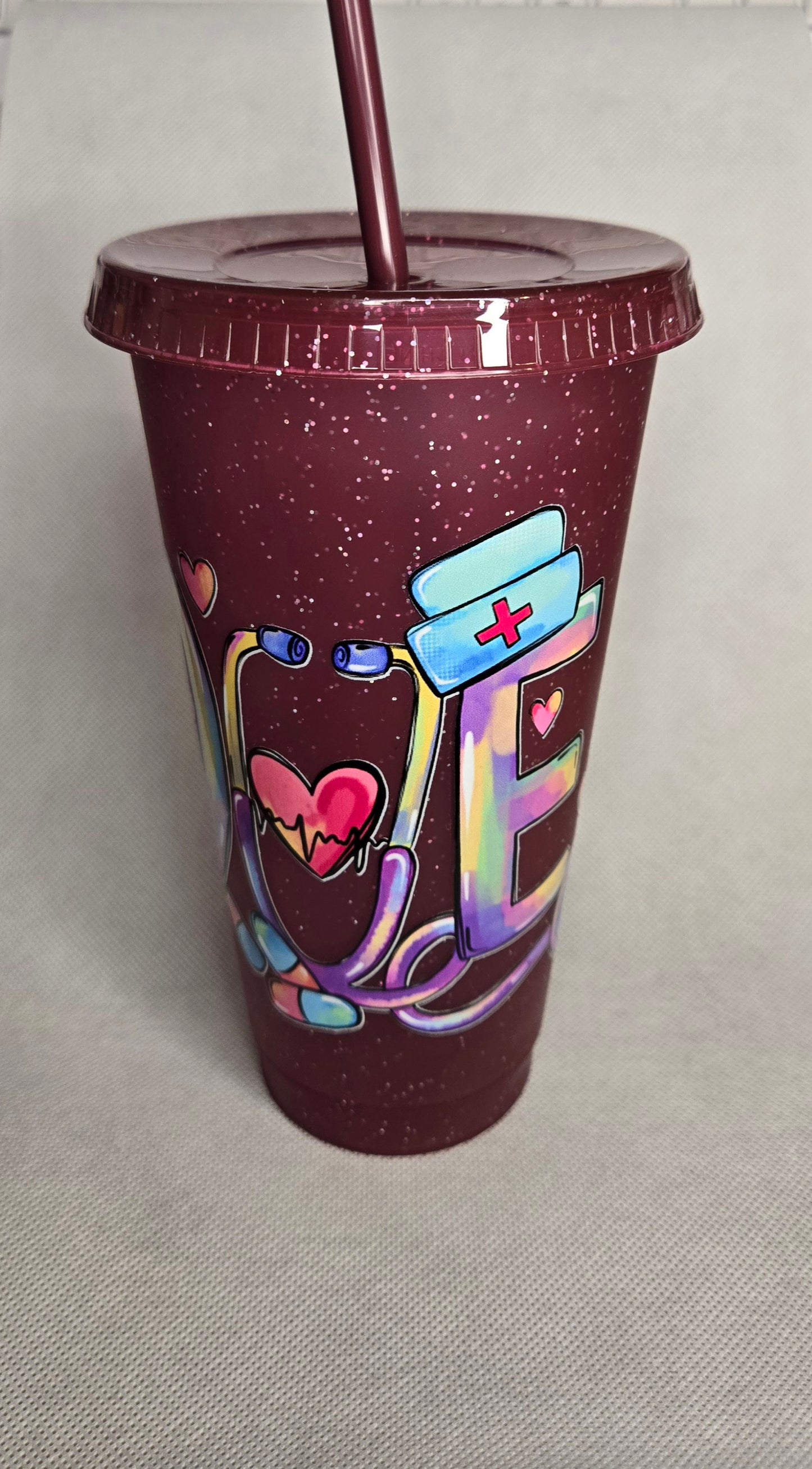 Nurse "Love" Cold Cup