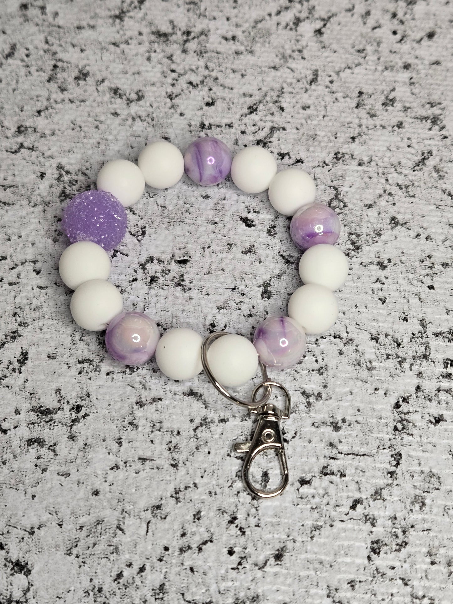 Mini cloud bead wristlet