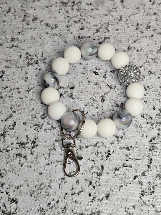 Mini cloud bead wristlet