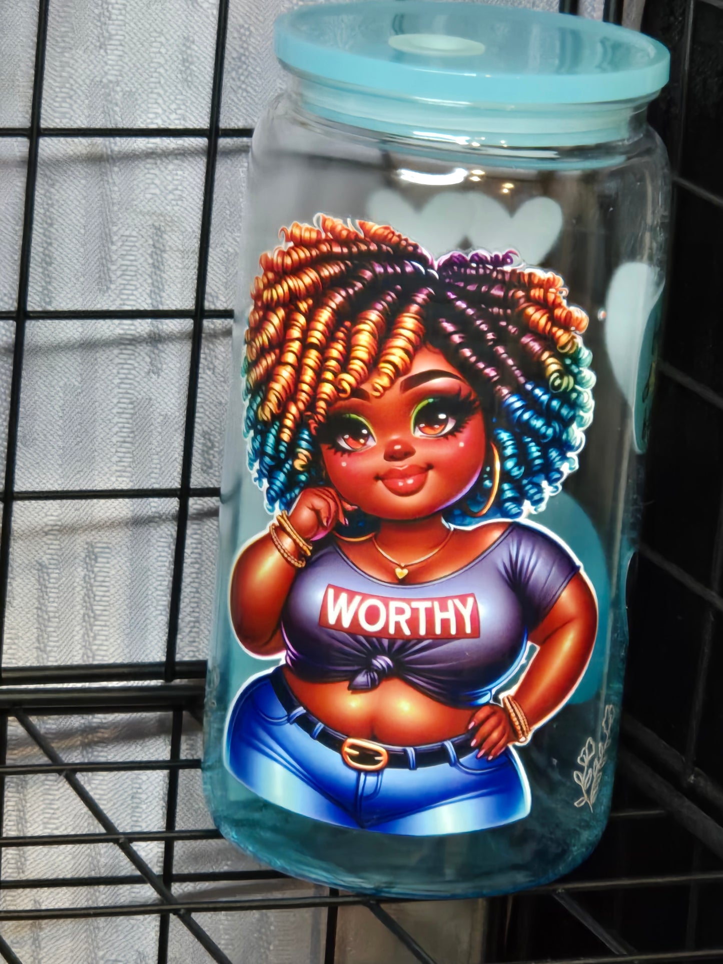 Worthy Girl Plastic Cup