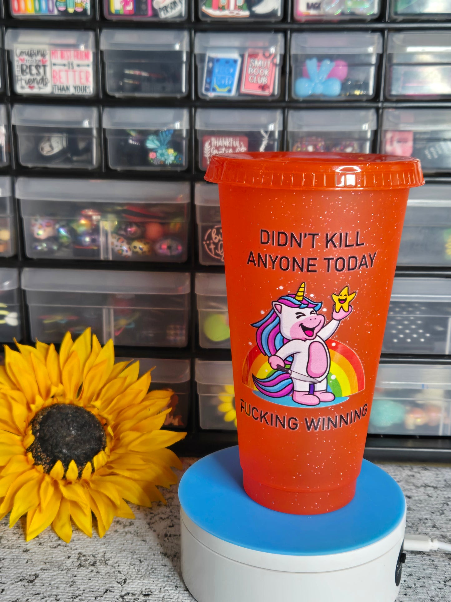 I Didn't Kill Anyone Today Cold Cup Tumbler