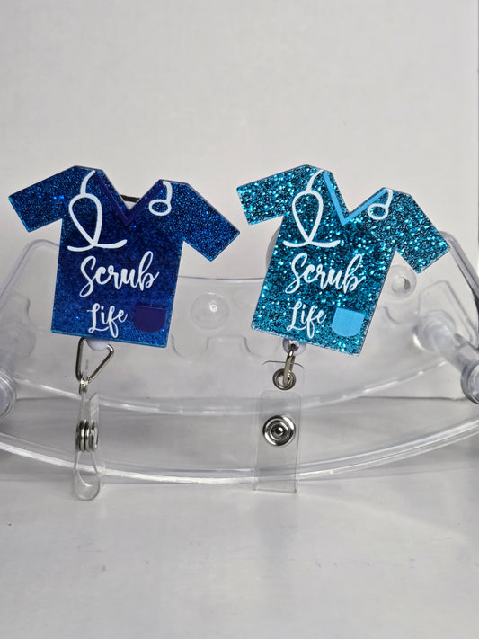 Scrub Life Badge Reels