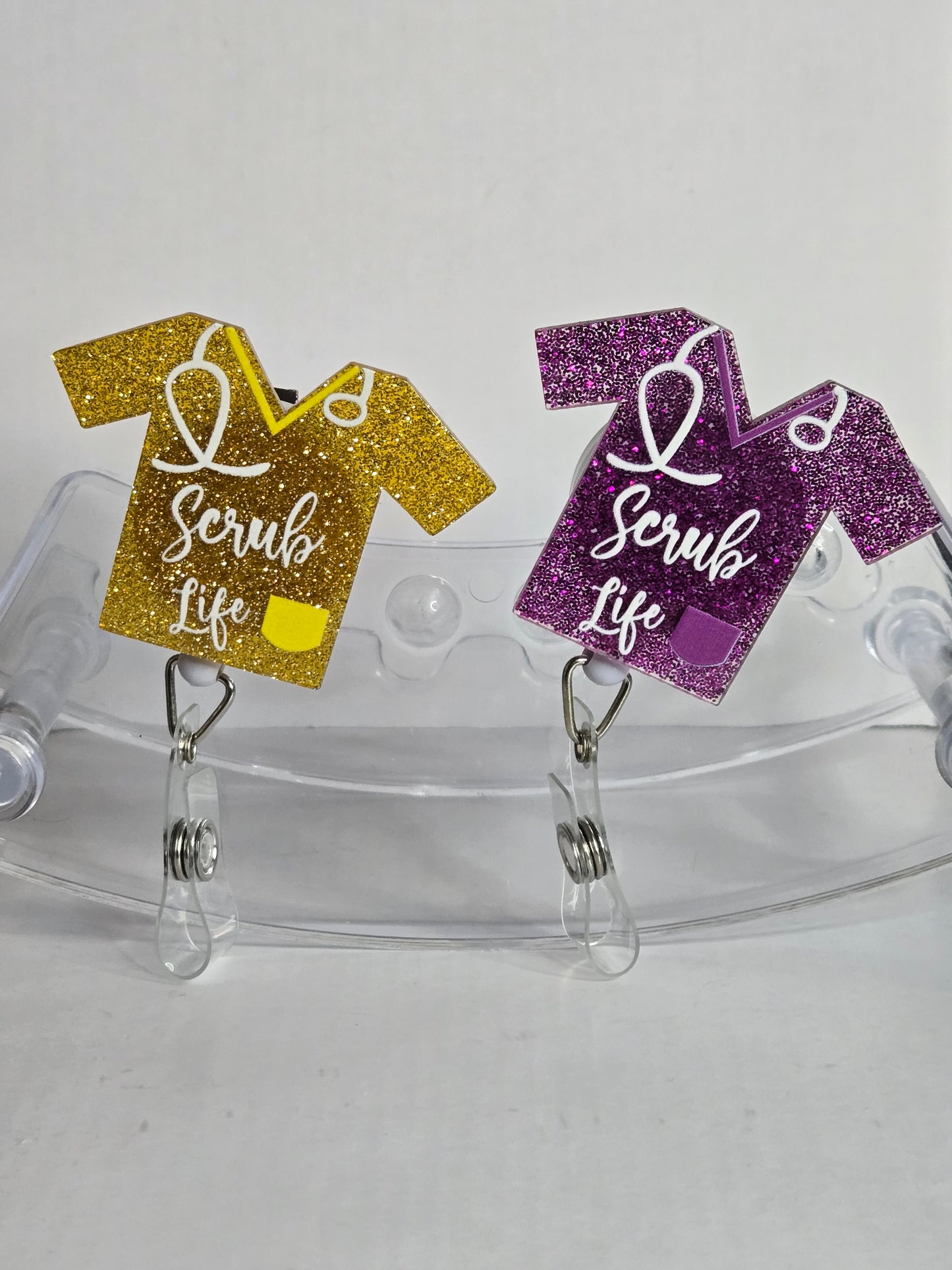 Scrub Life Badge Reels