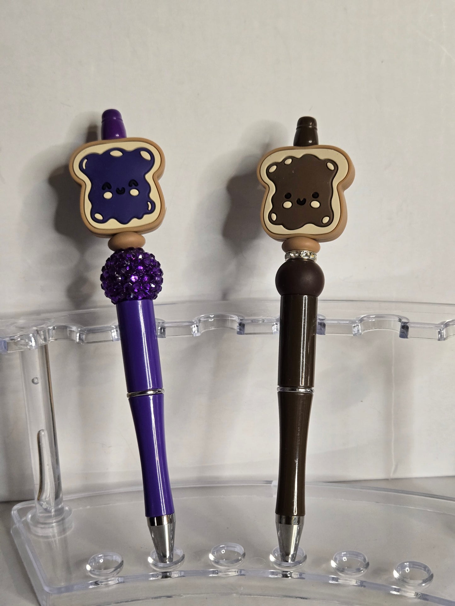 Peanut Butter Jelly Time Beaded Pens