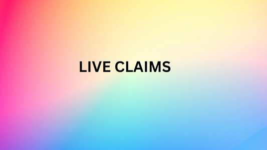 Live claim totals---